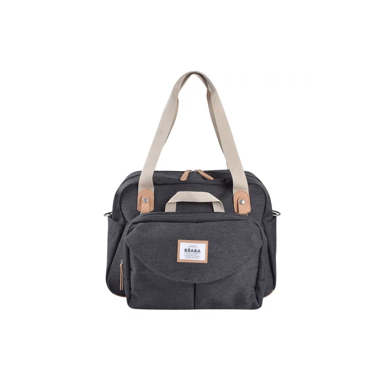 Beaba Prebaľovacia taška Geneva Dark Heather Grey