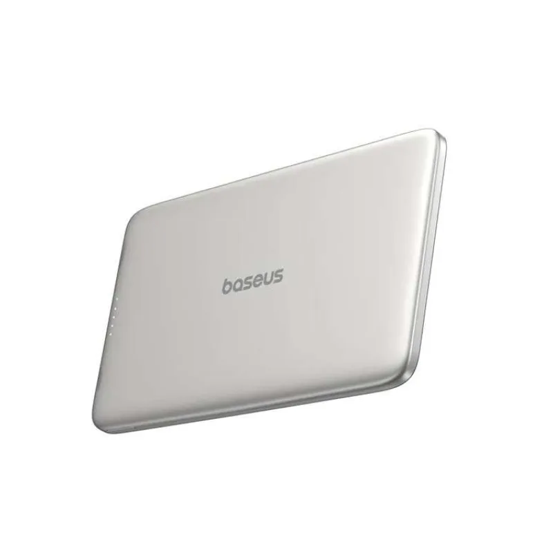 Baseus PicoGo AM41 20W Magnetická Powerbanka 5000mAh Natural Titanium (6932172690687)