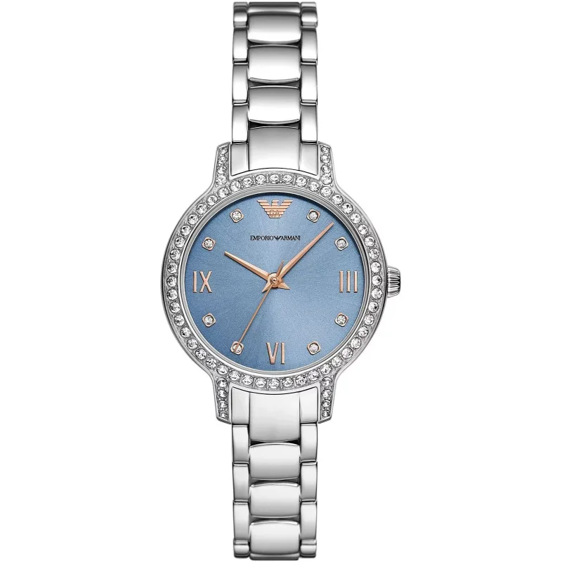 Emporio Armani Cleo dámske okrúhle hodinky AR11585