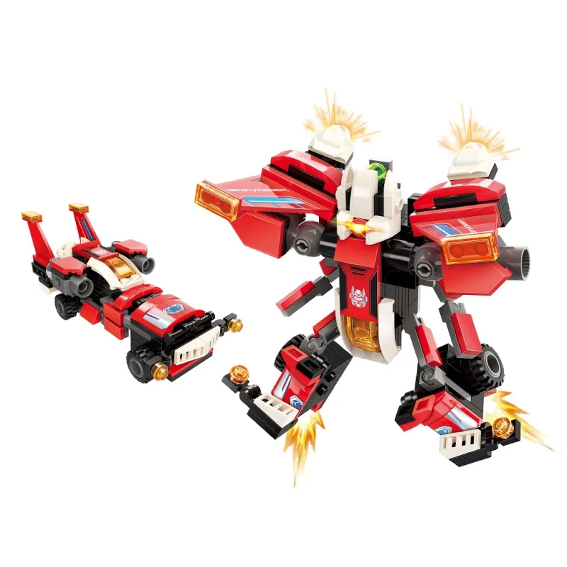 Qman Qman Guardian of Star's Core 3102-1 Pretekárske auto "Scarlet Wings" 2v1