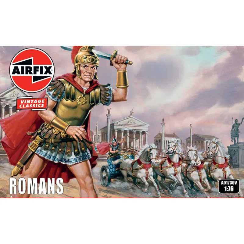 Airfix Classic Kit VINTAGE figúrky A01730V - Romans (1:76)
