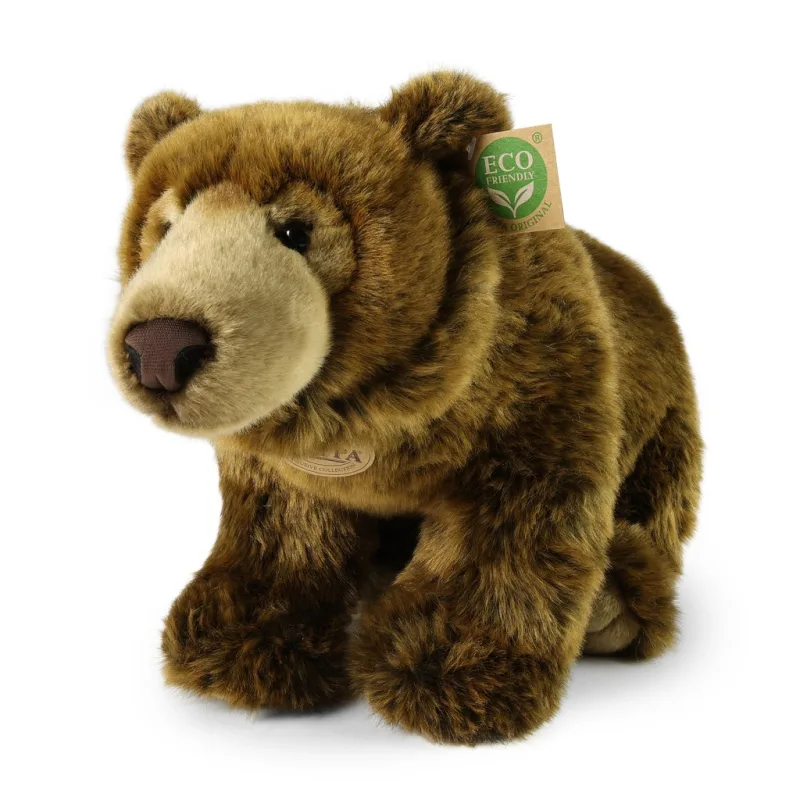 Rappa Rappa Plyšový medveď hnedý 47 cm ECO-FRIENDLY