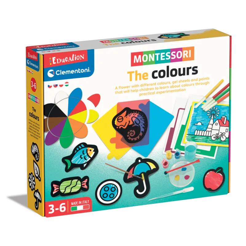 Clementoni Montessori - farby