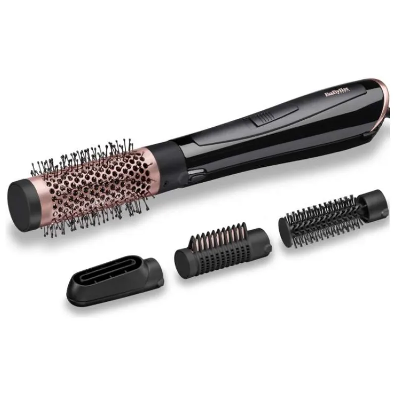 BaByliss AS126E horkovzdušný kartáč,4 nástavce, 1000 W, ionizace, keramický povrch, 2 nastavení teploty (AS126E)