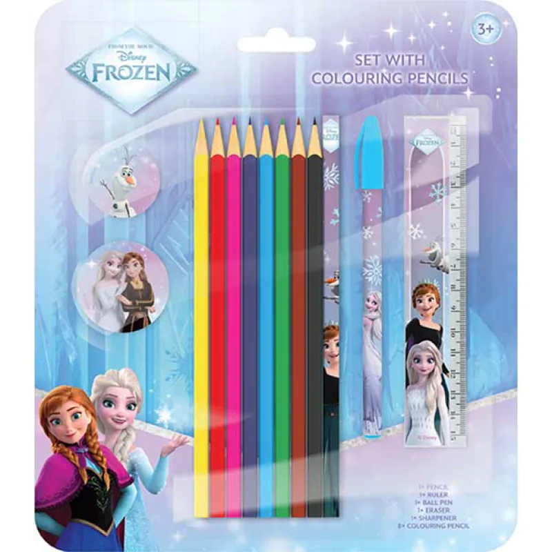 Jiri Models Set s pastelkami FROZEN - Ľadové kráľovstvo