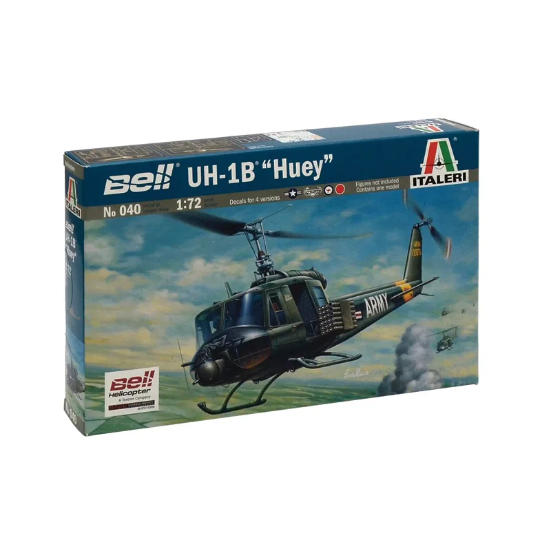 Italeri Model Kit vrtuľník 0040 - UH-1B HUEY (1:72)