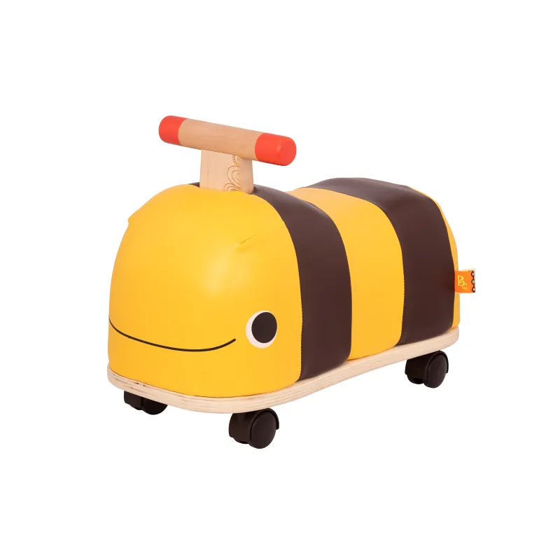 B-Toys Odrážadlo drevené Včielka