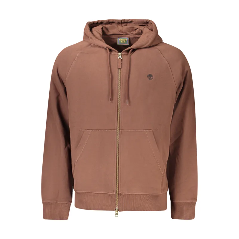 Pánska Mikina so zipsom TIMBERLAND - Hnedá Farba: hnedá, Veľkosť: 2XL