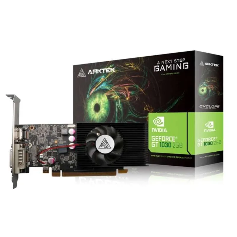 ARKTEK VGA NVIDIA GeForce GT 1030 2GB, GT 1030, 2GB GDDR5, 1xHDMI, 1xDVI (AKN1030D5S2GL1)