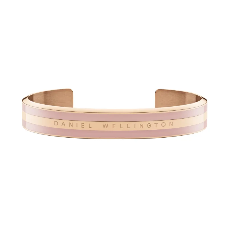 Daniel Wellington dámsky pevný oceľový náramok Emalie DW00400010