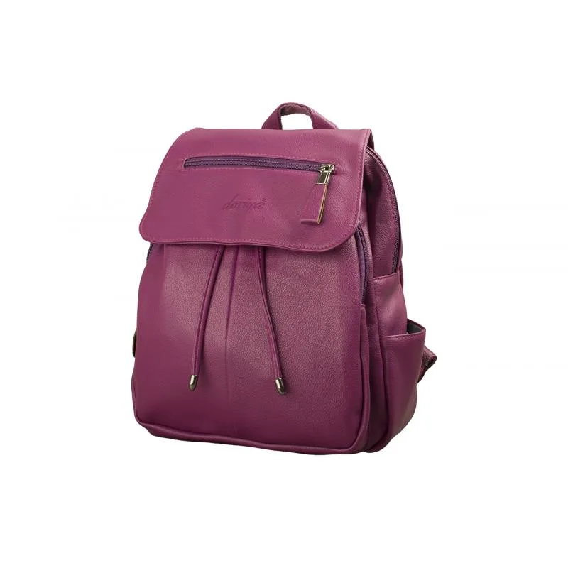 Impex Elegantný unisex batoh na voľný čas - fialový Veľkosť: UNI