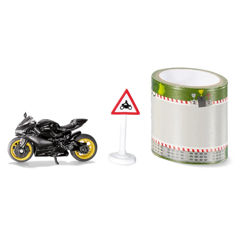 SIKU Blister - motocykel s pásom cesty