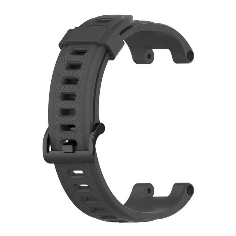 Silikonový řemínek pro Xiaomi Amazfit T-Rex - Šedý ESES 1530002772