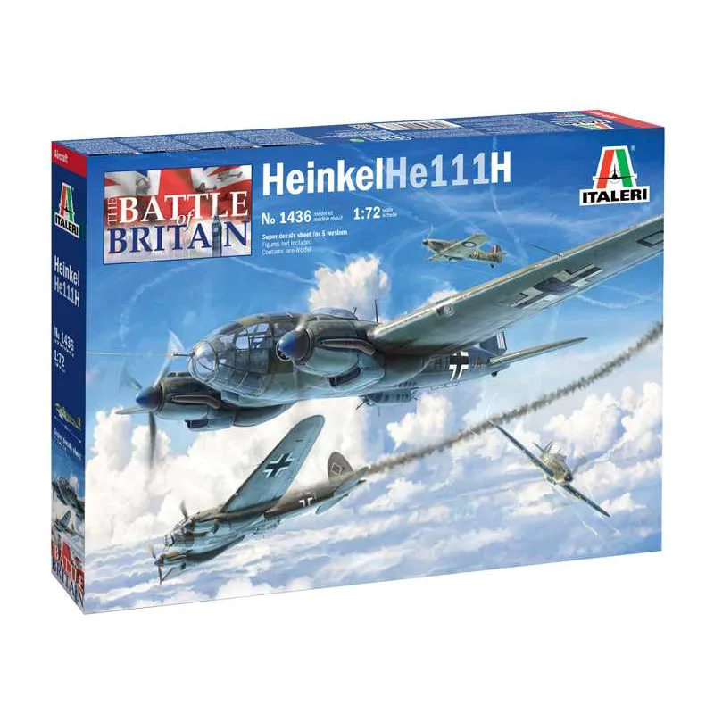 Italeri Model Kit lietadlo 1436 - HEINKEL HE111H (1:72)