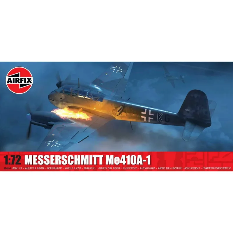Airfix Classic Kit lietadlo A04069 - Messerschmitt Me410A-1 (1:72)