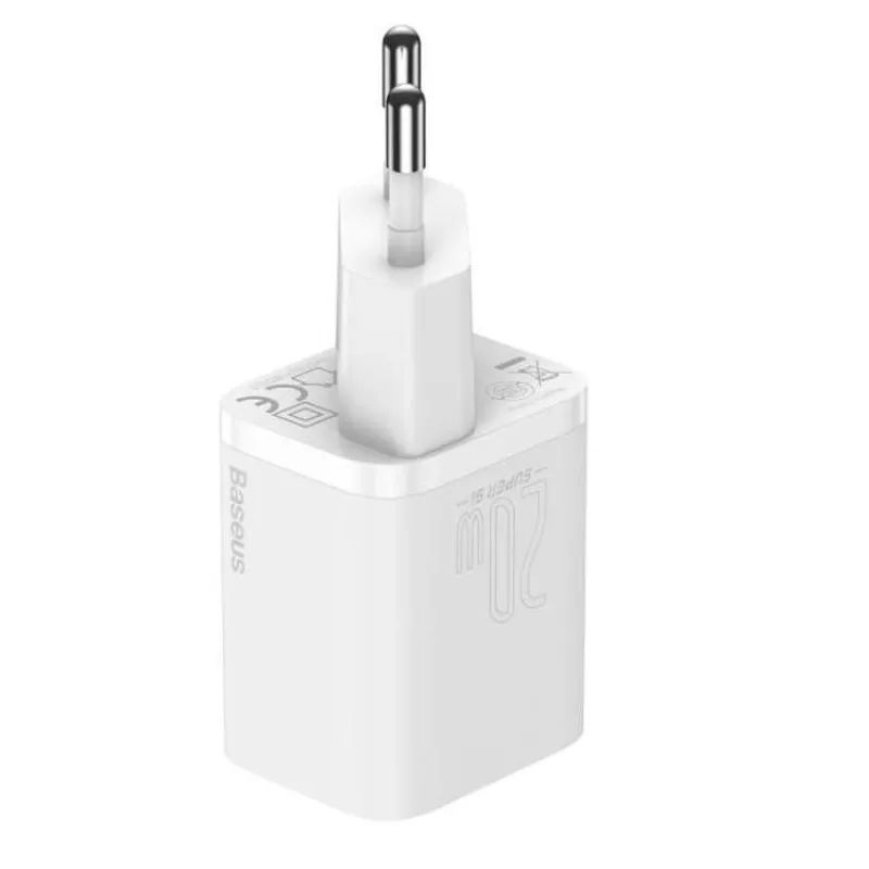 Baseus CCSUP-B02 Super Si Quick Nabíjačka USB-C 20W White (6953156230002)