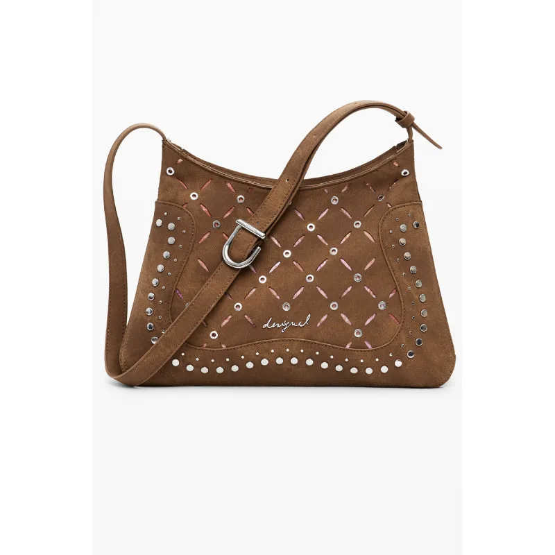 Dámska Kabelka DESIGUAL - Hnedá
 30.0X20.0X4.0cm Farba: hnedá, Veľkosť: 30.0X20.0X4.0