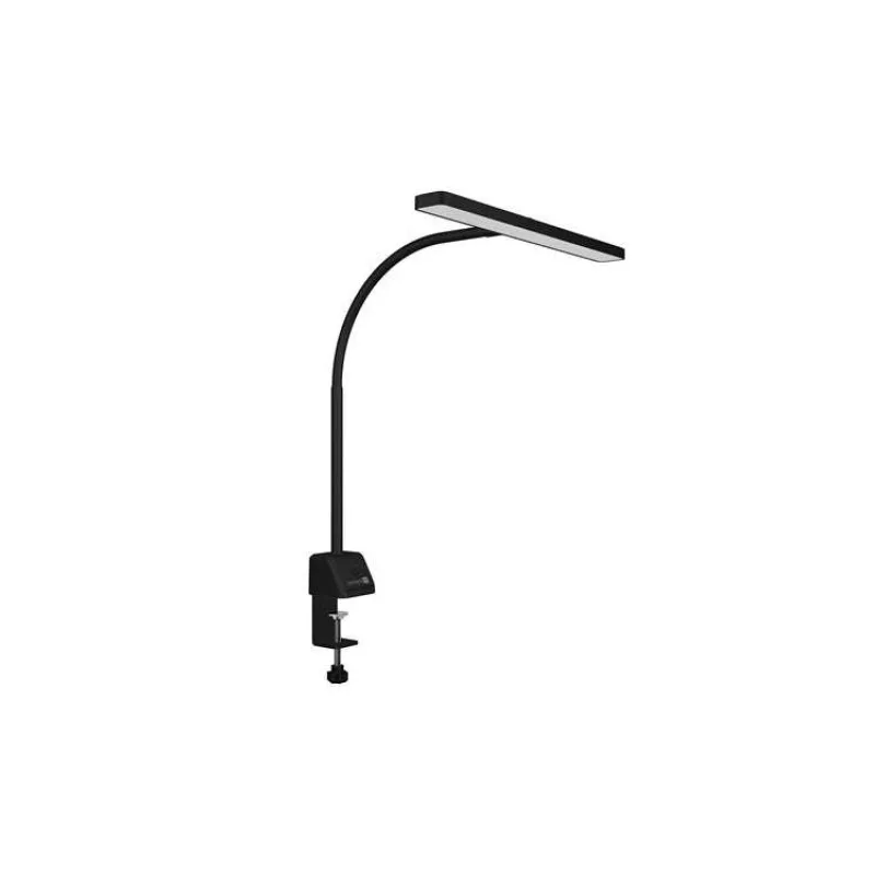 CONNECT IT FLEX stolní LED lampa, flexibilní rameno, 3 úrovně osvětlení, ČERNÁ (CLI-7510-BK)