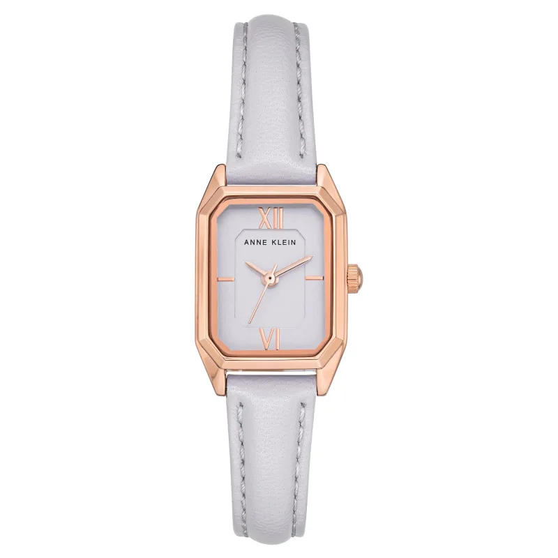 Anne Klein dámske štvorcové hodinky AK/3968RGLV