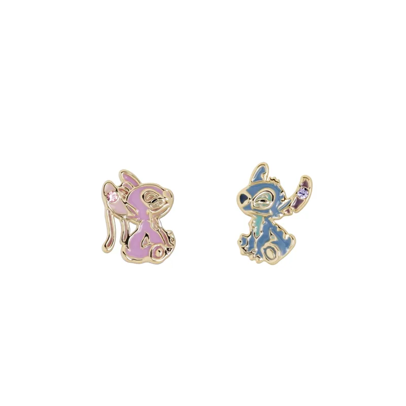 Disney detské náušnice náušnice Stitch & Angel EF01504YRML.PH