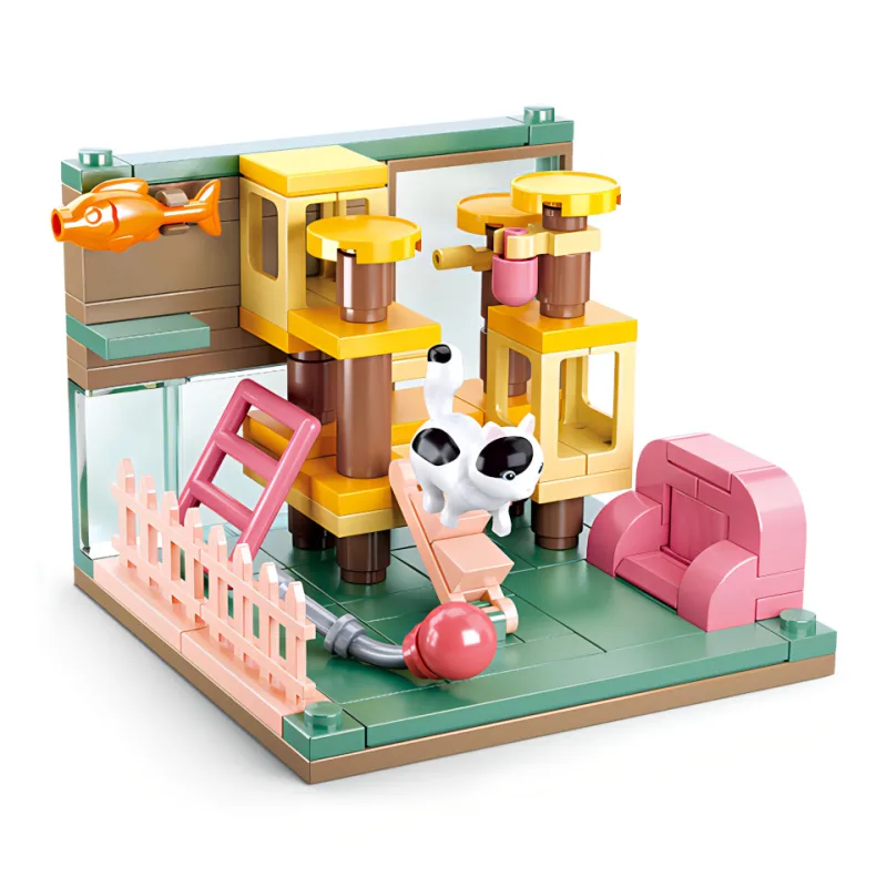 Sluban Sluban Mini Handcraft M38-B0919D Kútik pre mačky