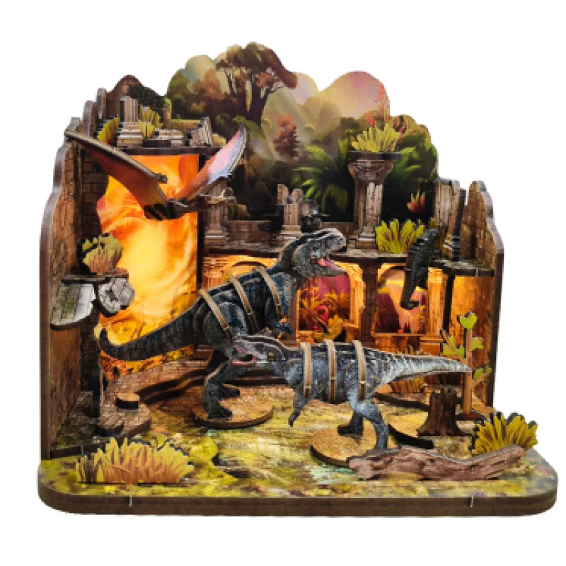 2Kids Toys 2Kids Toys Miniatúra domčeka Dinosaurie hrad