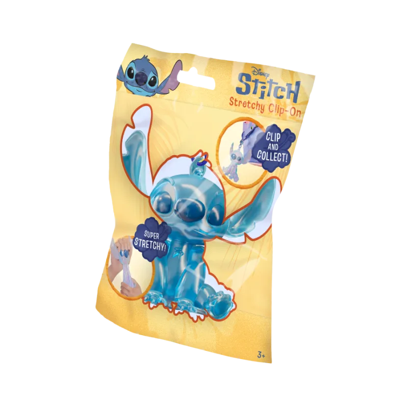 Sparkys Disney STITCH - Mačkací přívěsky s klipem - více druhů