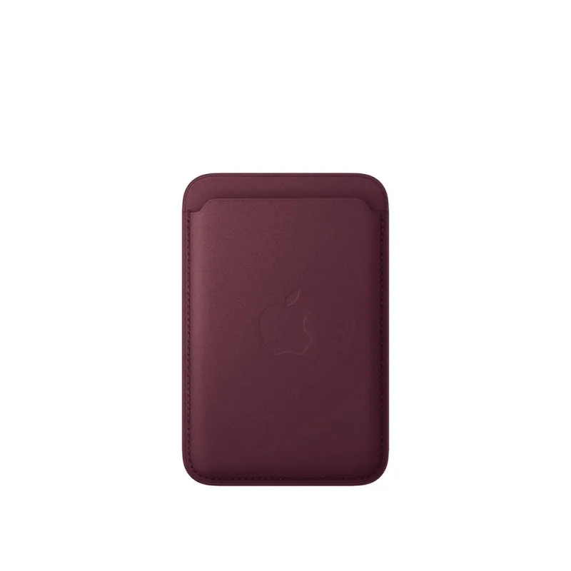 iPhone FineWoven Wallet with MS - Burgundy MK9H4ZM/A