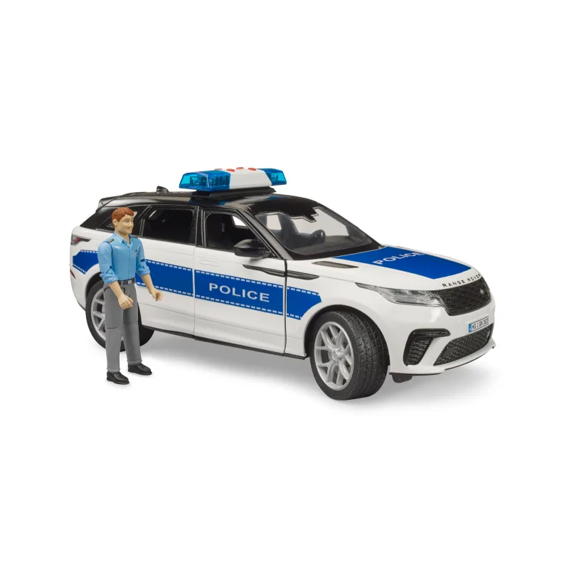 Bruder Záchranné autá - Range Rover Velar Polícia s policajtom