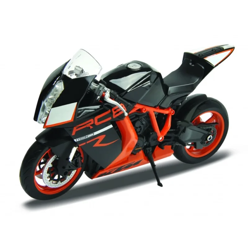 Welly - Motocykl KTM 1190 RC8 R 1:10 černooranžový