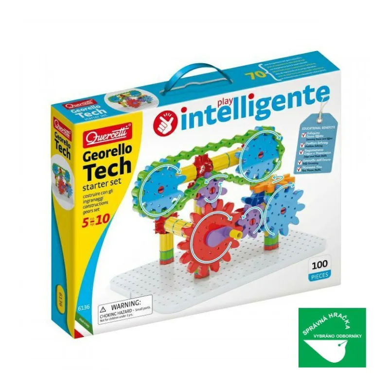 Quercetti Quercetti Stavebnica Georello Tech Štartovací set