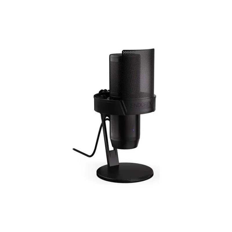 Endorfy Solum 2 Core,Mikrofon, kondenzátorový, kardioidní, pop-up filtr, dotykové ztlumení, USB-C, redukce na USB-A, drž (EY1B017)