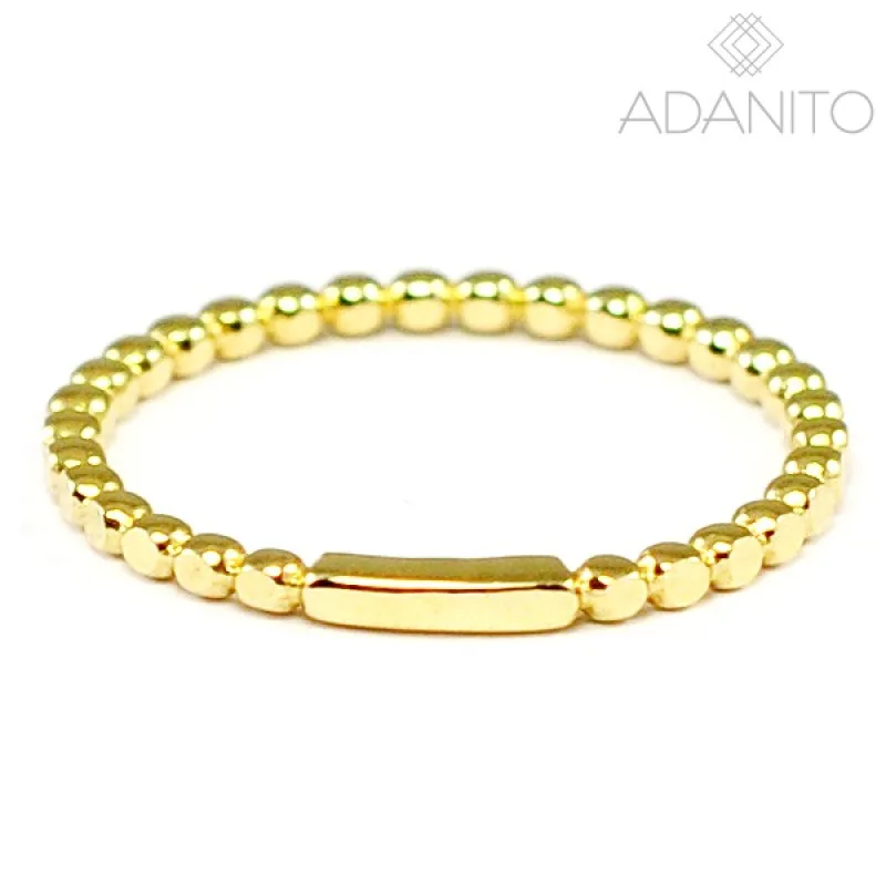 Zlatý prsteň zo žltého zlata ADANITO BRR0506G, 60, 1.43 g