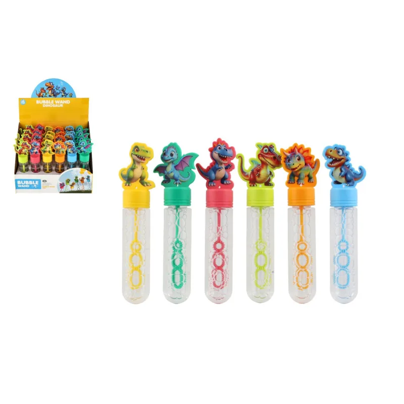 Teddies Bublifuk dinosaurus 15cm 6 druhov 24ks v boxe