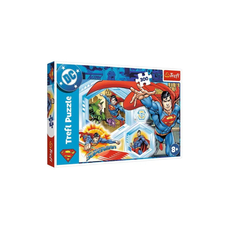 Trefl Puzzle Nezničiteľný Superman 300 dielikov 60x40cm v krabici 40x27x4,5cm