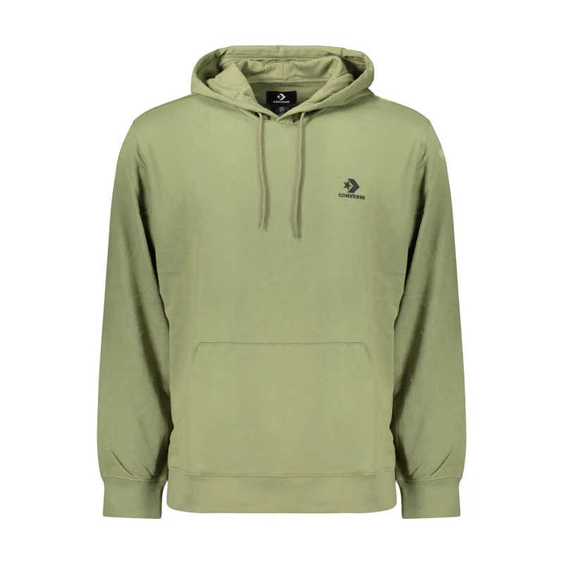 Pánska Mikina bez zipsu CONVERSE - Zelená Farba: Zelená, Veľkosť: XL