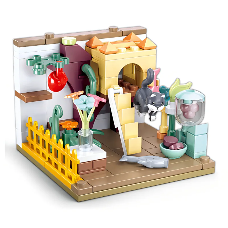 Sluban Sluban Mini Handcraft M38-B0919B Domček pre mačku