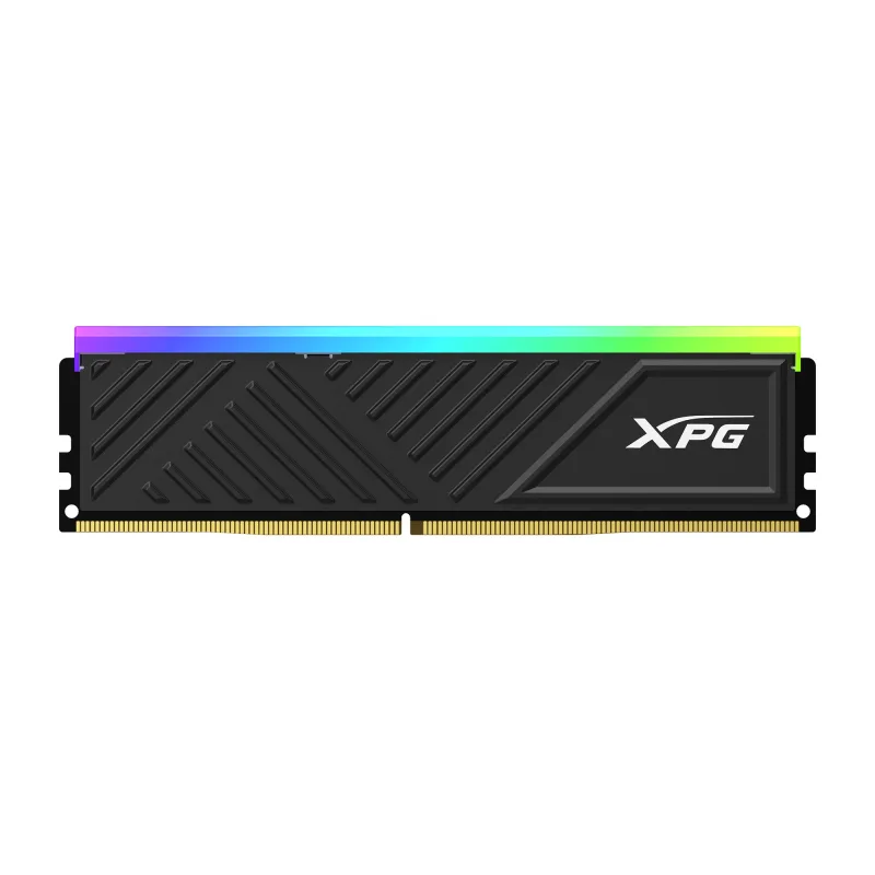 Adata XPG D35G/DDR4/16GB/3200MHz/CL16/1x16GB/RGB/Black AX4U320016G16A-SBKD35G