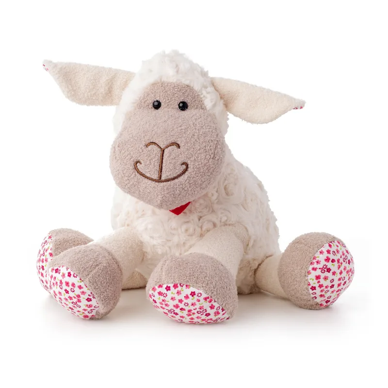 Lumpin plyš Ovečka Olivia kvítka 25 cm