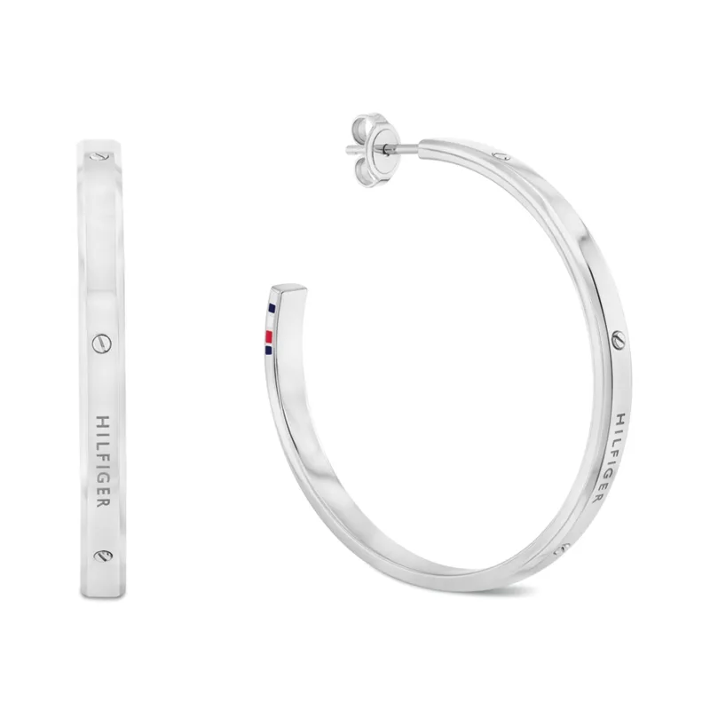 Dámske Náušnice TOMMY HILFIGER DÁMSKE 2780956 (3CM )