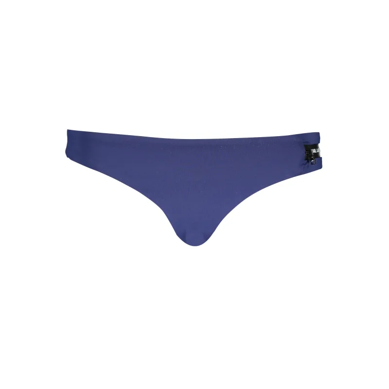 Dámske Plavky KARL LAGERFELD BEACHWEAR spodný diel - Modrá Farba: Modrá, Veľkosť: S