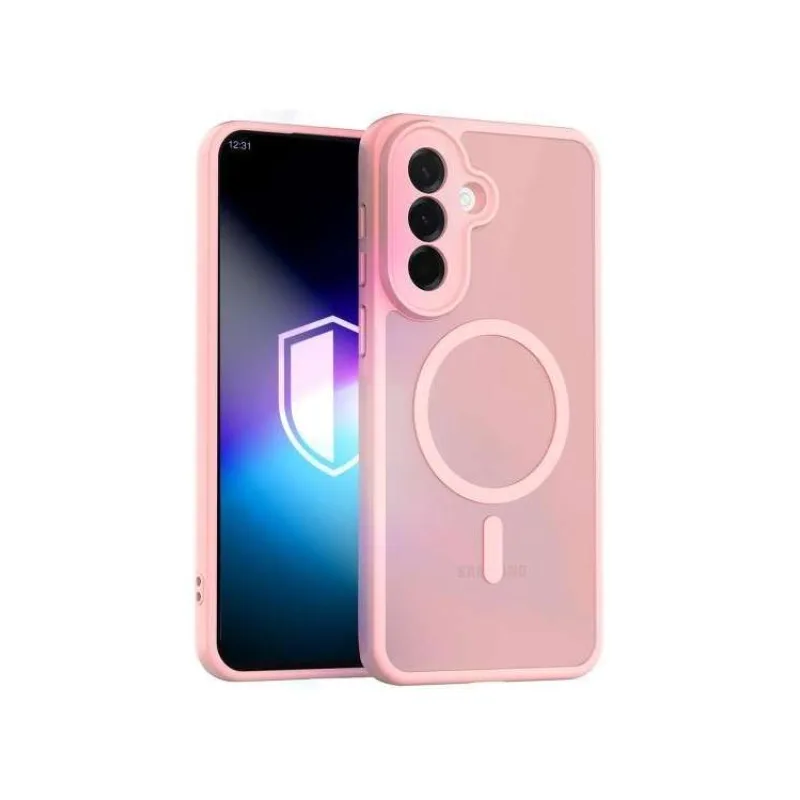 3mk ochranný kryt Misty MagCase Pink pro Samsung Galaxy A27 5G (5903108760287)