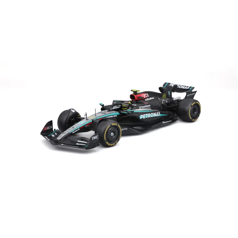 Bburago - RACING MODEL KIT, Formula Mercedes-AMG Petronas W15 (2024), #44 Lewis Hamilton, 1:24