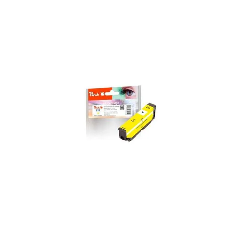 PEACH kompatibilní cartridge Epson T3344, No 33, yellow, 6,2 ml (320140)