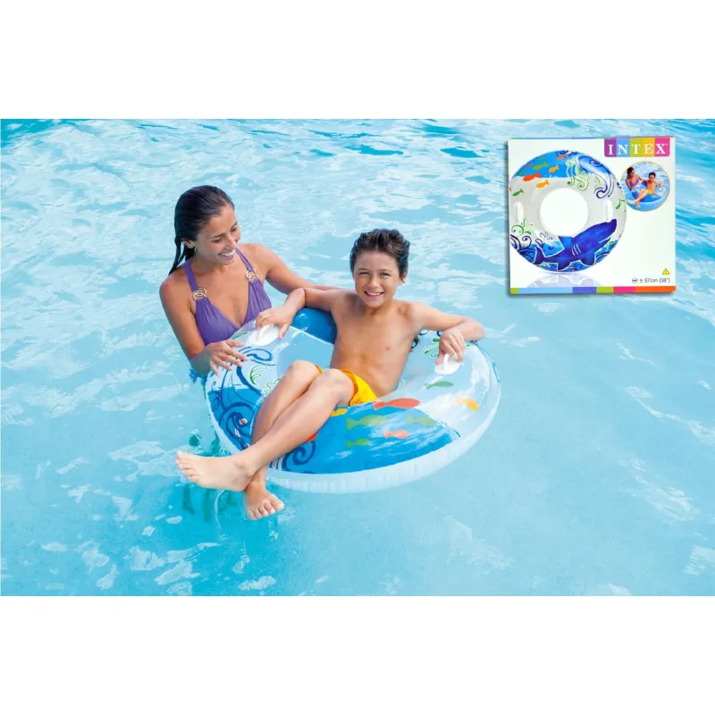 Intex Kruh nafukovací s úchytmi 97 cm 3 farby v krabici