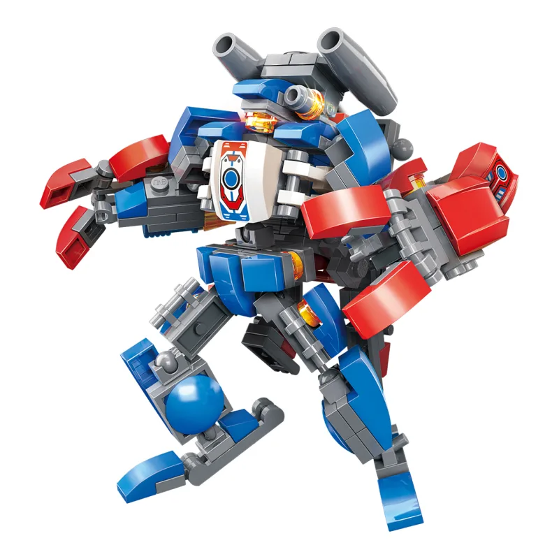 Qman Qman MechaCorps 3101-2 Blast Fighter 2v1