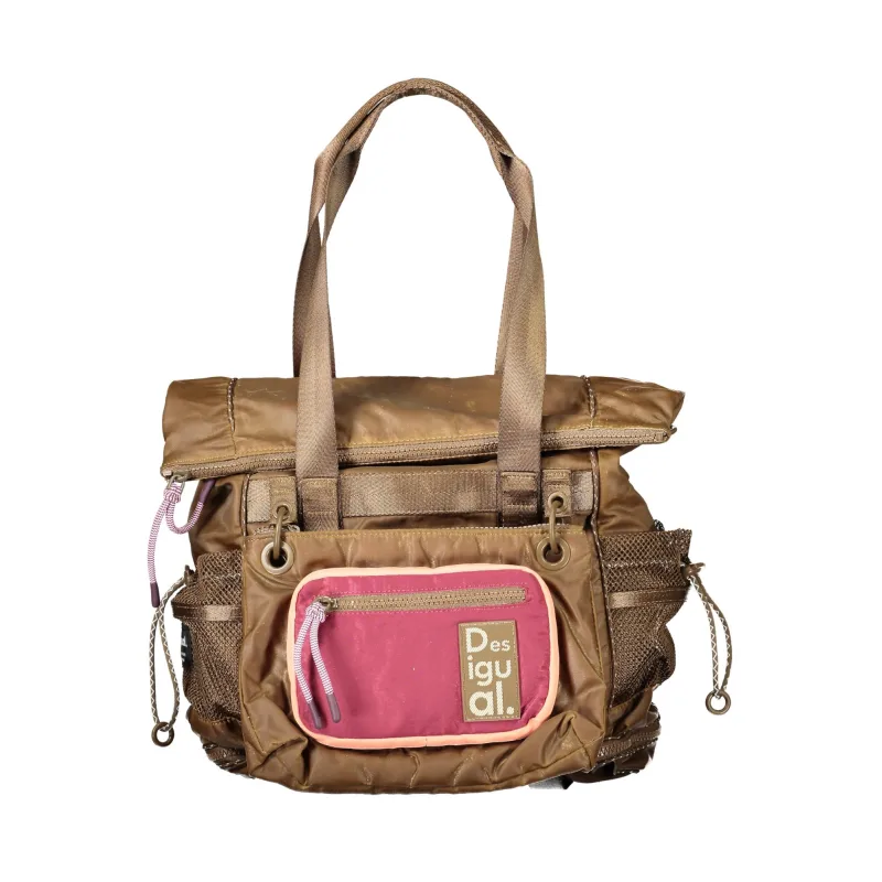 Dámska Kabelka DESIGUAL - Hnedá
 35.0X40.0X13.0cm Farba: hnedá, Veľkosť: 35.0X40.0X13.0