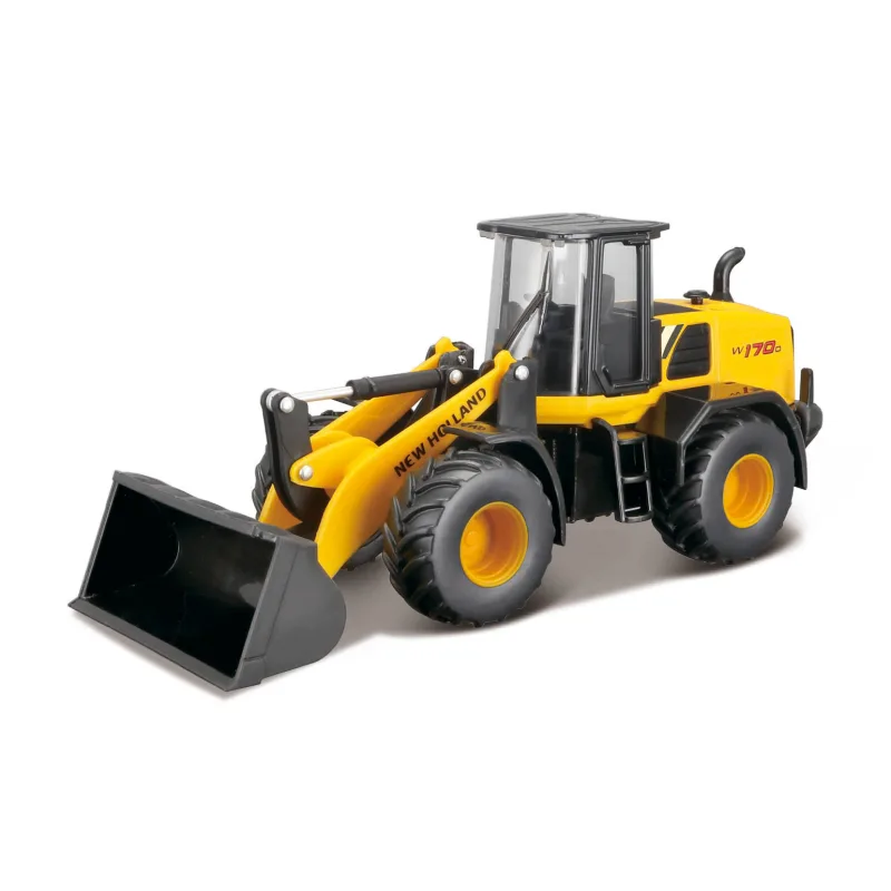 Bburago - Construction, New Holland W170D - Kolesový nakladač, 1:50