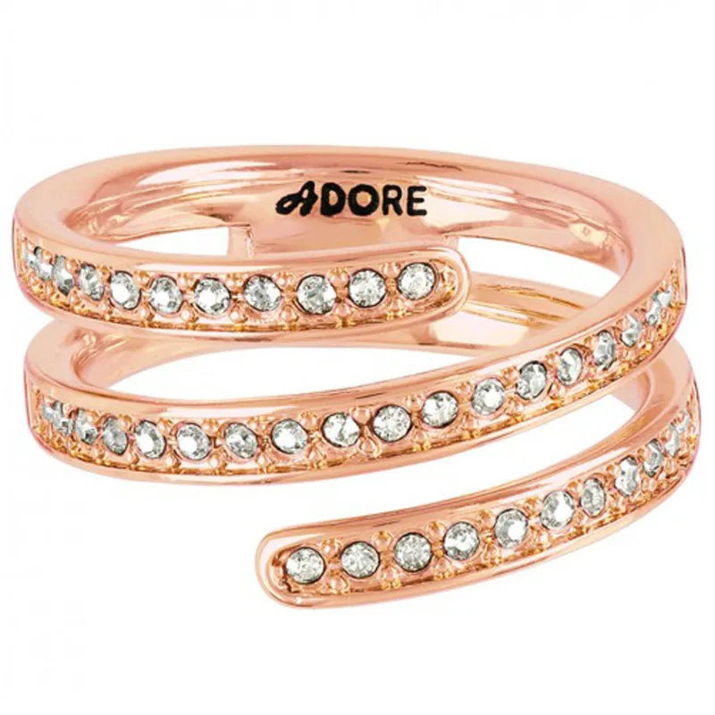 ADORE Dámsky Prsteň Prsteň ZBOŽŇUJE ŽENU 5489627 (55 )