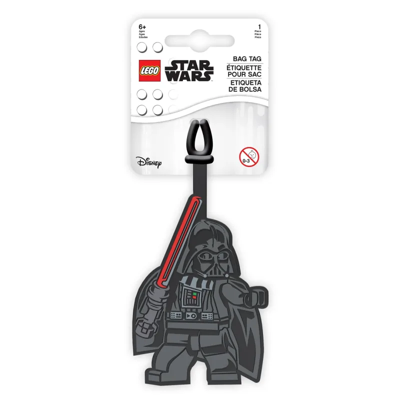 Smartlife LEGO Star Wars Menovka na batožinu - Darth Vader